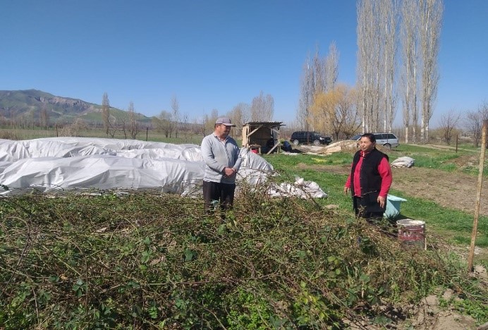 Фермеры Чуйской долины Кыргызстана внедряют водосберегающие технологии 