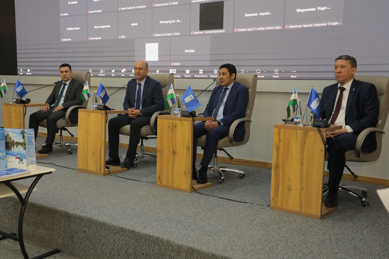 A program on climate education was presented in Tashkent