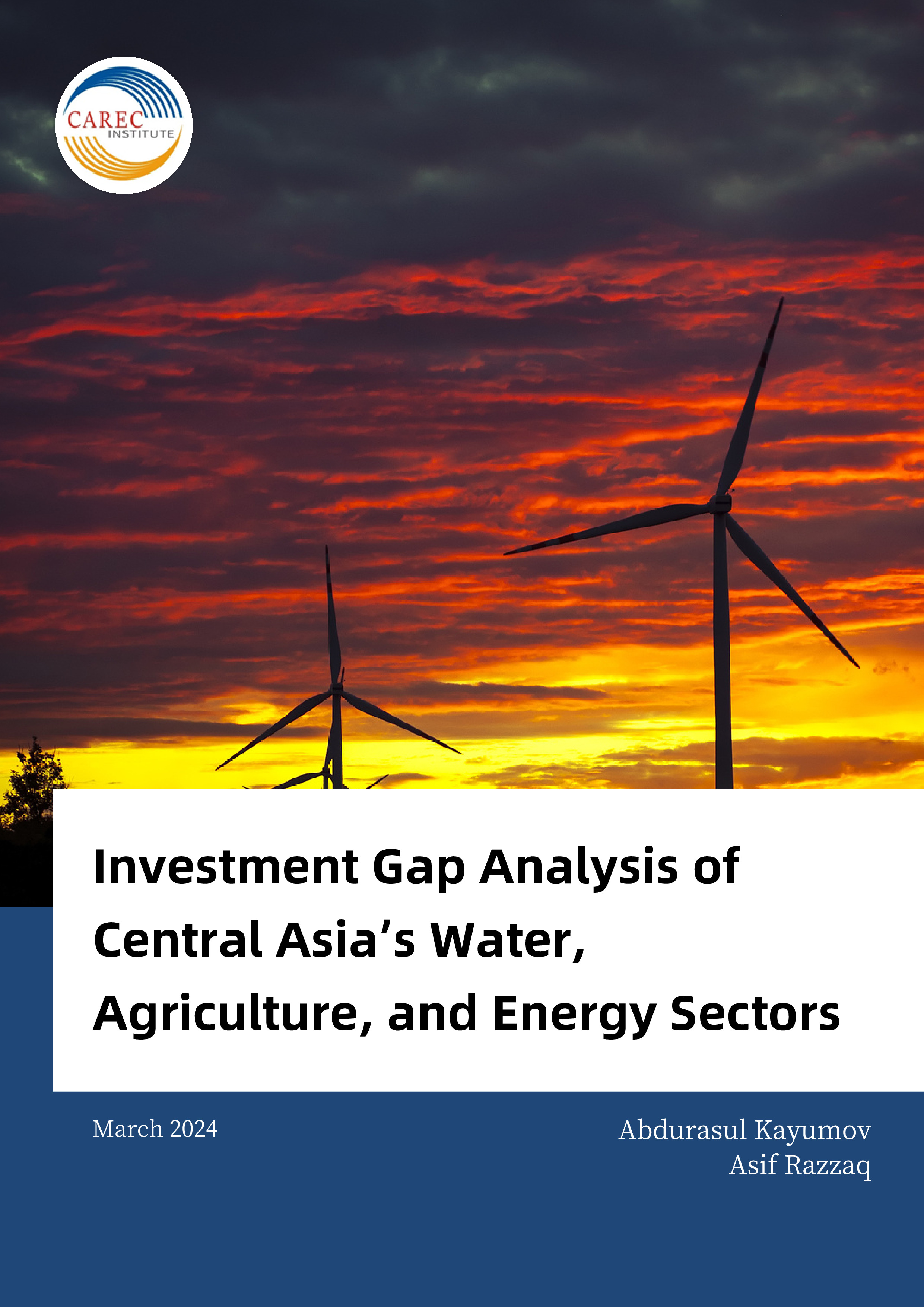 Investment Gap Analysis of Central Asia’s Water, Agriculture, and Energy Sectors, 2024 | A.Kayumov A.Razzaq