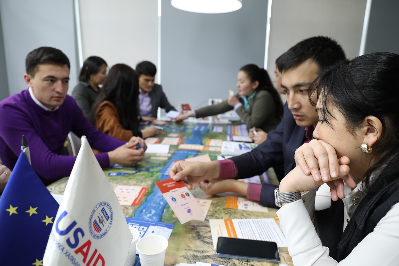 Нексус игра в Центральной Азии: более 400 человек обучены основам Нексус подхода