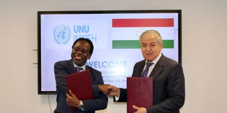 Tajikistan and UN University Expand Cooperation on Global Environmental Issues