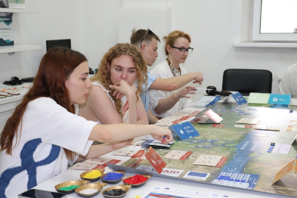 Sustainable Development in Action: KNU Students Participate in the Nexus Simulation