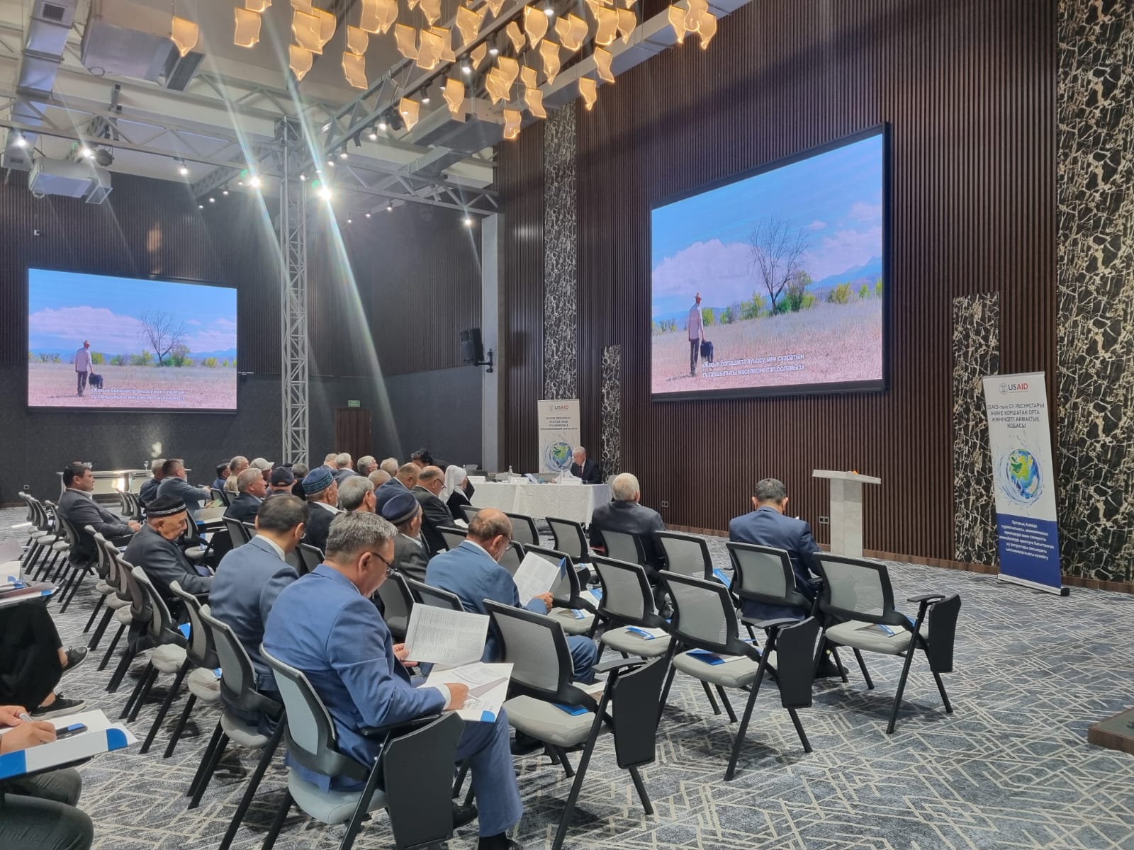 USAID in collaboration with the Ministry of Water Resources and Irrigation of Kazakhstan, celebrated the 100th Anniversary of the Zakh-Keless Water Management Organization formation