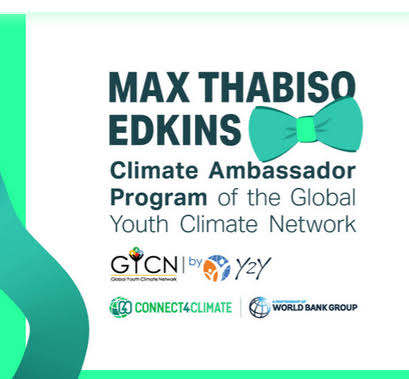 Max Thabiso Edkins Climate Ambassador Program from World Bank