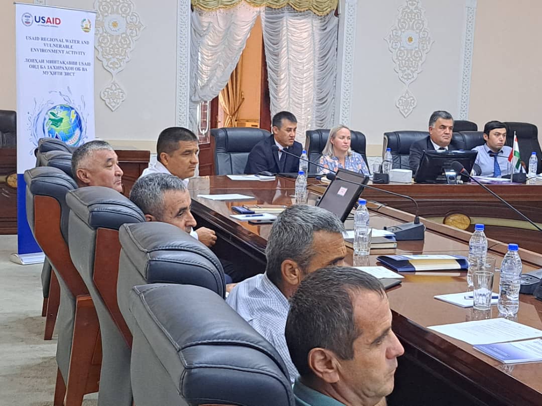 USAID оказал поддержку в организации заседания Малого бассейнового совета реки Исфара