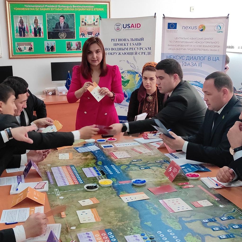 Тренинги для тренеров по интерактивной Нексус Симуляции в Туркменистане (7 и 10 февраля)