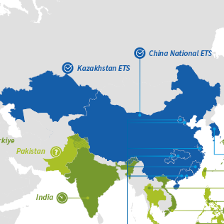 Regional Climate Action Transparency Hub for Central Asia (ReCATH ) hosts webinar on technical support and expertise sharing among regional experts on Emission trading systems