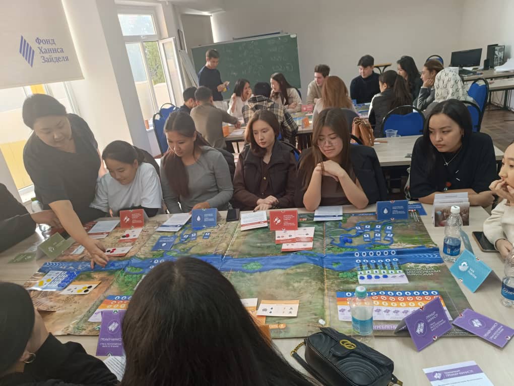 The Nexus Game continues to be actively used at the Academy of Public Administration under the President of the Kyrgyz Republic.