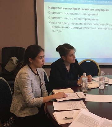 The meeting "Evaluation of the benefits of regional water cooperation in Central Asia: the benefits for Kazakhstan"