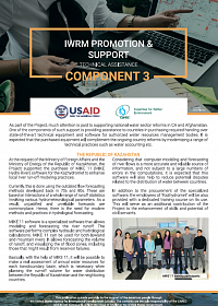 IWRM PROMOTION & SUPPORT Technical Assistance Component 3
