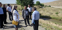 Первые встречи проекта «Вода, образование и сотрудничество» на Таджикской стороне реки Исфана
