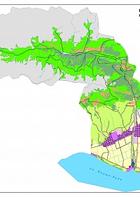 Карта Экоситемных услуг водного Бассейна р. Чон-Аксуу
