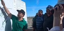 Демонстрационный тур по казахстанской части Aрало-Cырдарьинского бассейна